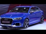 Audi Sport at the Paris Motor Show with two new RS 3 models | AutoMotoTV