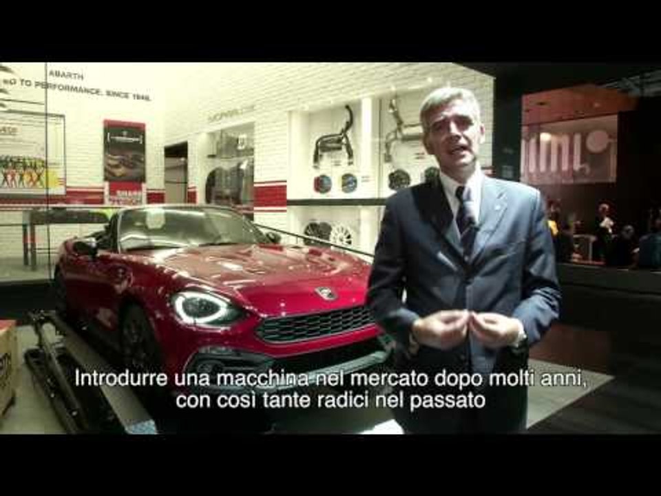 Abarth 124 Spider - Interview Paolo Gagliardo | AutoMotoTV