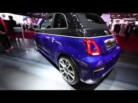 Abarth 595 Interior Design in Blue Trailer | AutoMotoTV