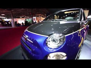 Abarth 595 Exterior Design in Blue | AutoMotoTV