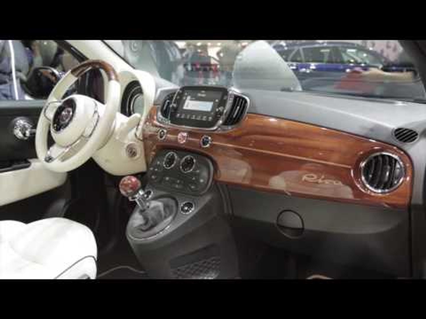 Fiat 500c Riva Interior Design Trailer Automototv Video Dailymotion