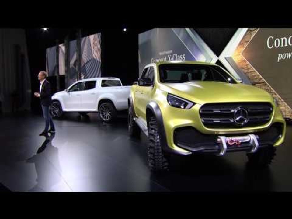 Mercedes-Benz Pickup - The Concept Closing Speech Volker Mornhinweg | AutoMotoTV
