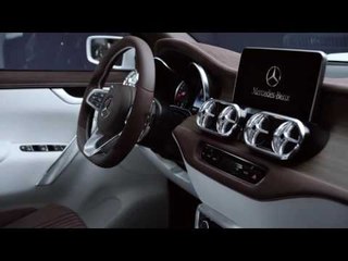 Mercedes-Benz Pickup Concept X-Class stylish explorer - Design Interior | AutoMotoTV