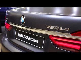 BMW 750d quadriturbo Exterior Design | AutoMotoTV