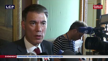 Congrès: pour Olivier Faure, Macron" c'est un Président qui marche sur une seule jambe"