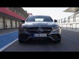 Mercedes-AMG E 63 S 4MATIC  - Exterior Design in Racetrack | AutoMotoTV