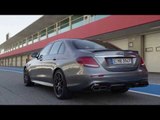 Mercedes-AMG E 63 S 4MATIC  - Exterior Design in Racetrack Trailer | AutoMotoTV