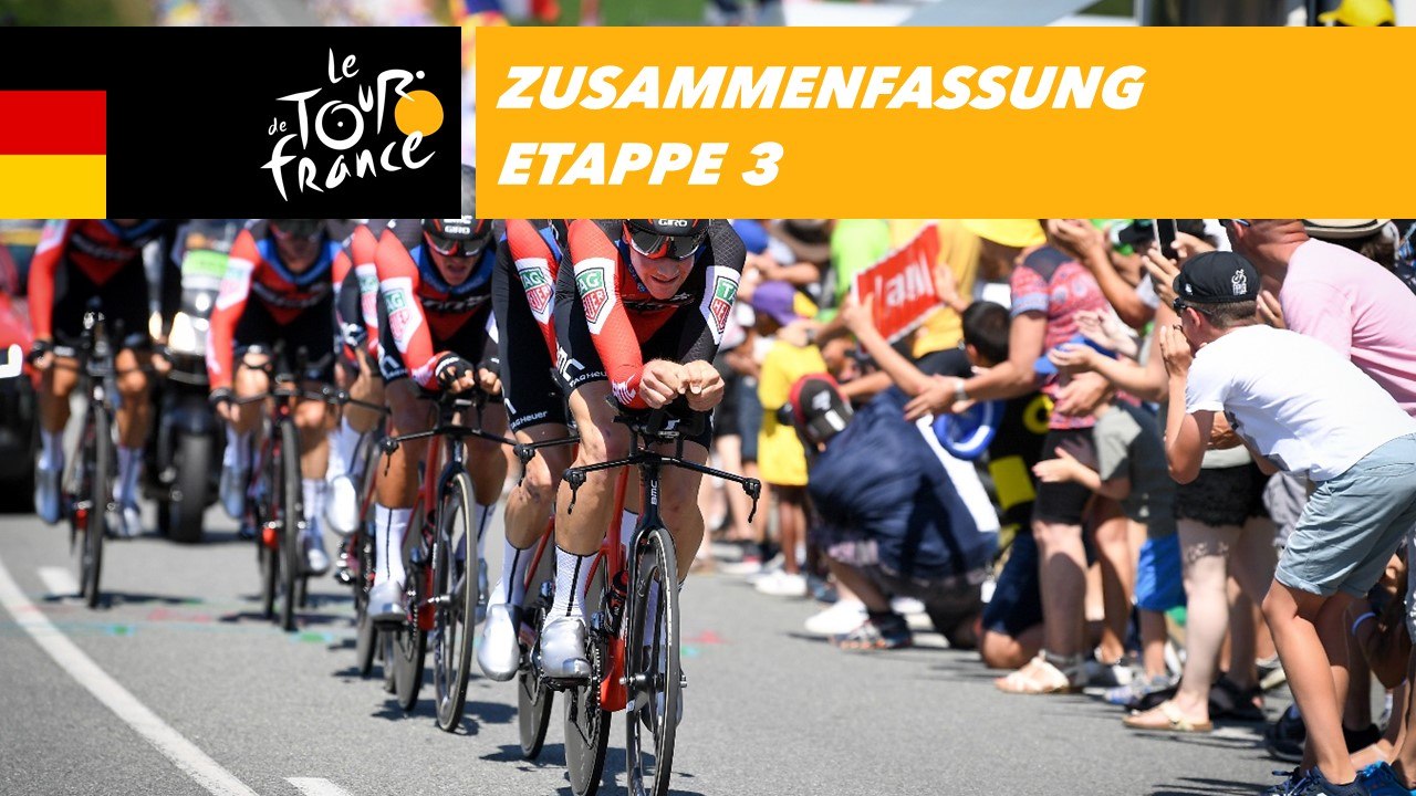 Zusammenfassung - Etappe 3 - Tour de France 2018