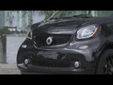 smart fortwo electric drive - Exterior Design in Black and Green | AutoMotoTV
