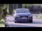 2017 Mazda 3 Sedan Eternal Blue MidGrade Driving Video | AutoMotoTV
