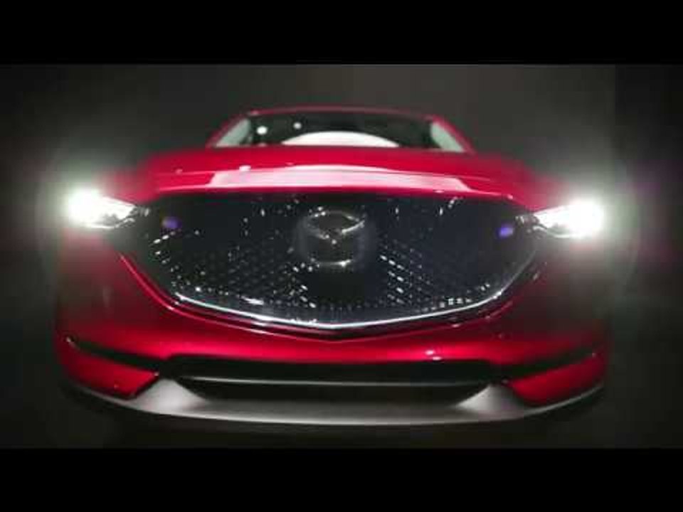 The all new Mazda CX-5 at the 2016 Los Angeles...