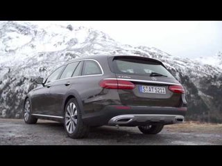 The new Mercedes-Benz E 220 d All-Terrain - Exterior Design in Citrine Brown | AutoMotoTV
