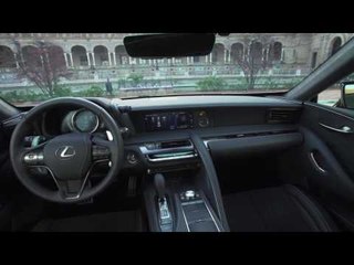 Lexus LC 500 - Interior Design in Yellow Trailer | AutoMotoTV