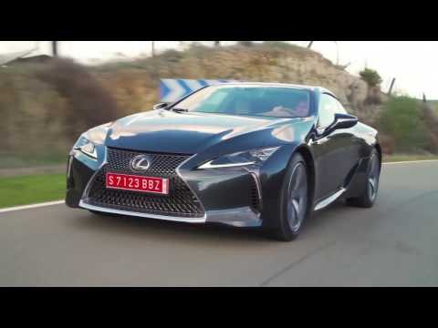 Lexus LC 500 - Driving Video in Black Trailer | AutoMotoTV