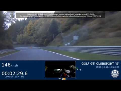 Volkswagen Golf GTI Clubsport S - Record at the Nürburgring Nordschleife | AutoMotoTV
