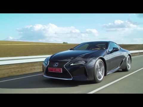 Lexus LC 500 - Driving Video in Black | AutoMotoTV