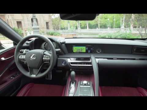 Lexus LC 500h - Interior Design in Black Trailer | AutoMotoTV