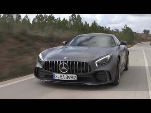 The new Mercedes-AMG GT R - Driving Video in Selenite Grey Magno | AutoMotoTV