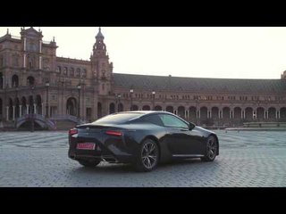 Lexus LC 500 - Exterior Design in Black | AutoMotoTV