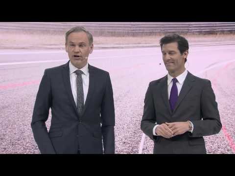 Porsche at the Geneva Motor Show 2017 - Talk with Mark Webber | AutoMotoTV