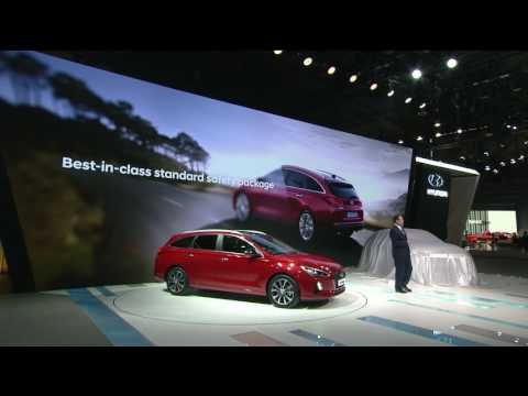 Hyundai Motor Europe GmbH Presentation Hyundai i30 Wagon at the Geneva Motor Show 2017 | AutoMotoTV