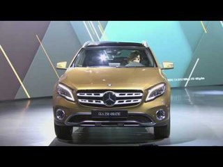 Mercedes-Benz Presentation of the new GLA at New Year's Reception - NAIAS 2017 | AutoMotoTV