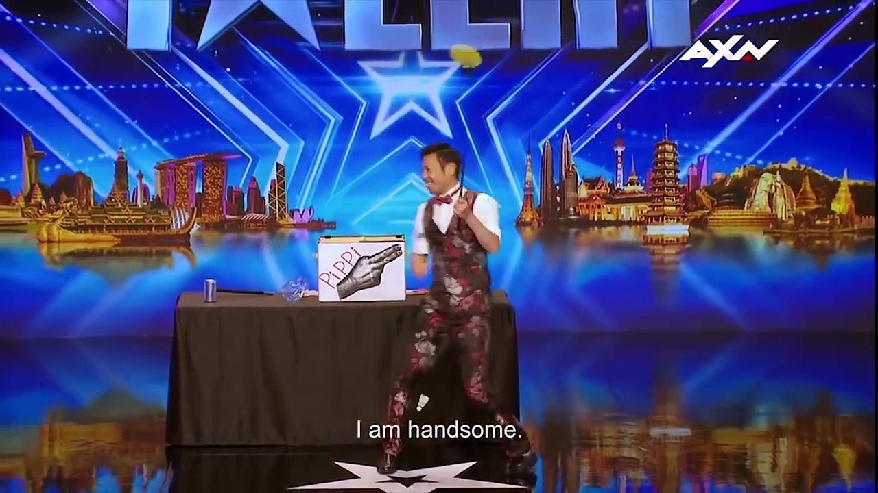 1..2..3 PIPPI! Comedy Magician Gets GOLDEN BUZZER on Asia's Got Talent _ Magicians Got Talent ( 720 X 1280 )