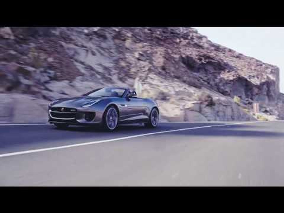 2018 Jaguar F-Type R Dynamic Convertible - Driving Video | AutoMotoTV