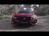 2017 Honda Civic Exterior Design in Red Trailer | AutoMotoTV