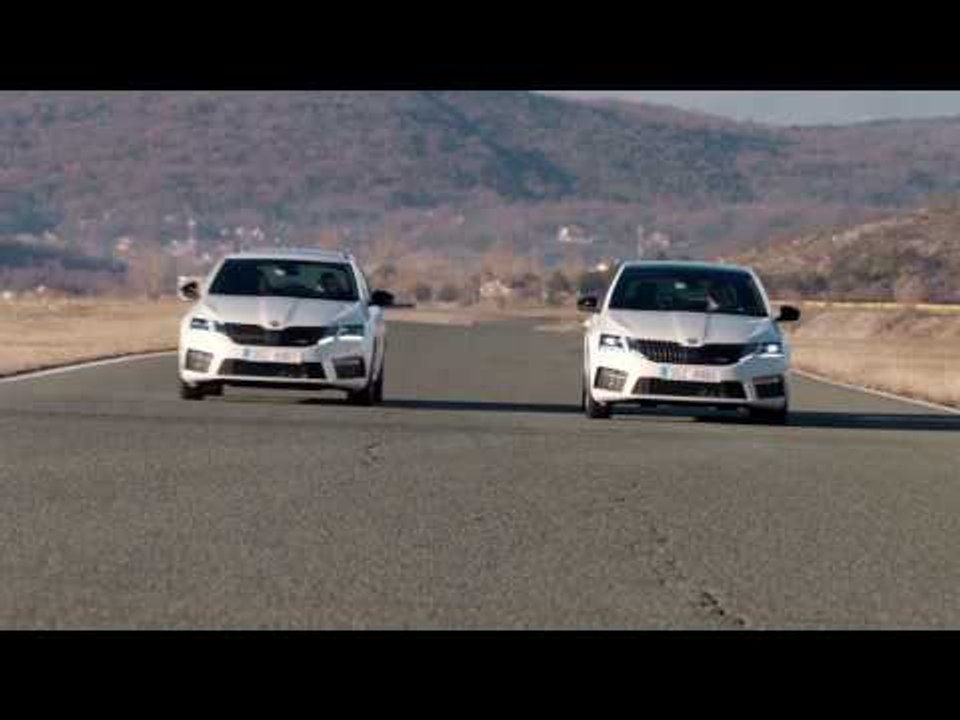 2017 Skoda Octavia Combi RS & Skoda Octavia RS Driving Video | AutoMotoTV