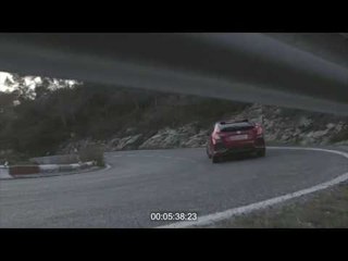 2017 Honda Civic Driving Video in Red | AutoMotoTV
