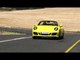 Porsche 911 Carrera 4 GTS Cabriolet in Racing Yellow Driving Video | AutoMotoTV