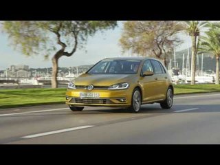 The new Volkswagen Golf Driving Video | AutoMotoTV