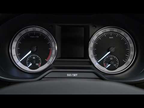 SKODA OCTAVIA COMBI - Interior Design in Studio Trailer | AutoMotoTV