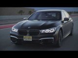 The new BMW M760Li xDrive Driving Video on Race Track Trailer | AutoMotoTV