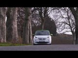 smart forfour electric drive white electric green Driving Video Trailer | AutoMotoTV