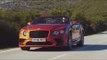 Bentley Continental Supersports Convertible Driving Video in Orange Flame | AutoMotoTV