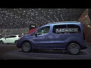 Télécharger la video: Geneva Motor Show 2017 Car Premieres - Peugeot Partner Tepee Electric | AutoMotoTV