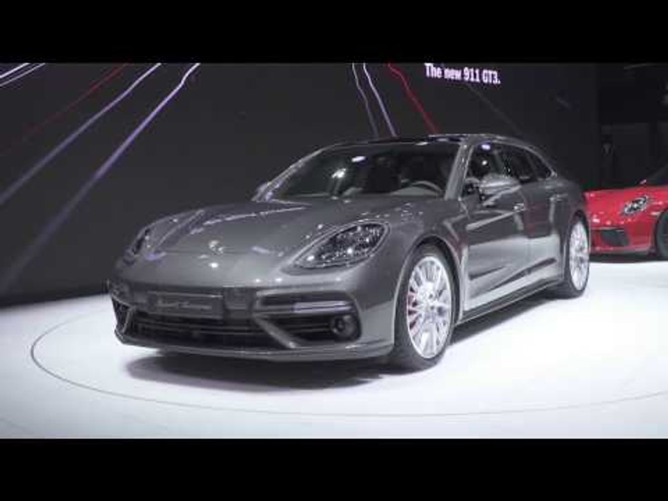Geneva Motor Show 2017 Car Premieres - Porsche Panamera Turbo Sport Turismo | AutoMotoTV