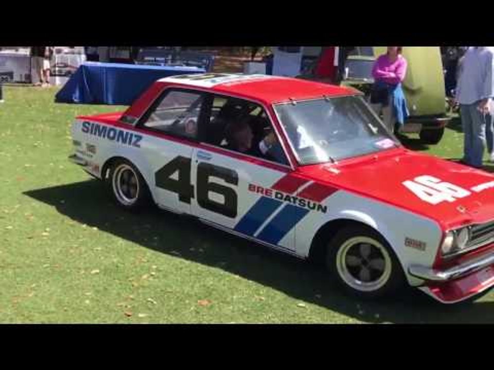 Amelia Island Award to the BRE Datsun 510 | AutoMotoTV