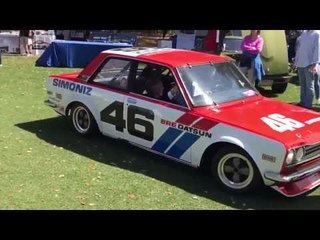 Amelia Island Award to the BRE Datsun 510 | AutoMotoTV