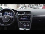 The new Volkswagen e-Golf - Interior Design Trailer | AutoMotoTV