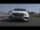 Mercedes-AMG A 45 4MATIC Driving on the Racetrack in Cirrus white | AutoMotoTV