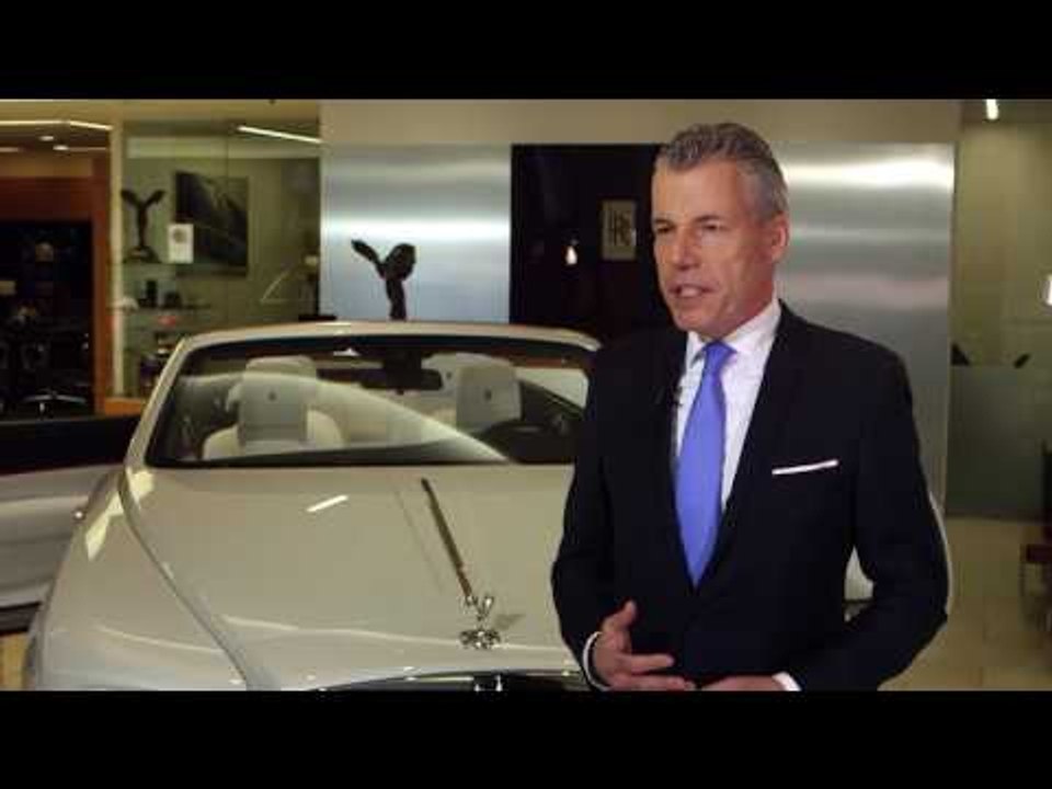 ROLLS-ROYCE MOTOR CARS ANNOUNCES SECOND HIGHEST SALES RECORD Torsten Müller-Ötvös