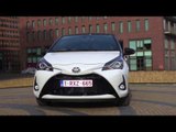 2017 Toyota Yaris Exterior Design in White Trailer | AutoMotoTV