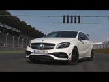 Mercedes-AMG A 45 4MATIC Design in Cirrus white | AutoMotoTV