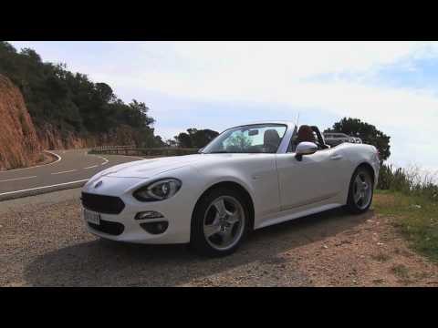 FIAT 124 SPIDER loves COSTA BRAVA Design Trailer | AutoMotoTV