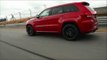 2018 Jeep Grand Cherokee Trackhawk Driving on the Racetrack Trailer | AutoMotoTV