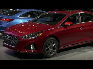 Introducing the 2018 Hyundai Sonata at 2017 New York Auto Show | AutoMotoTV