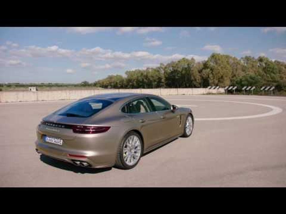 Porsche Panamera Turbo S E-Hybrid in Grey Exterior Design | AutoMotoTV